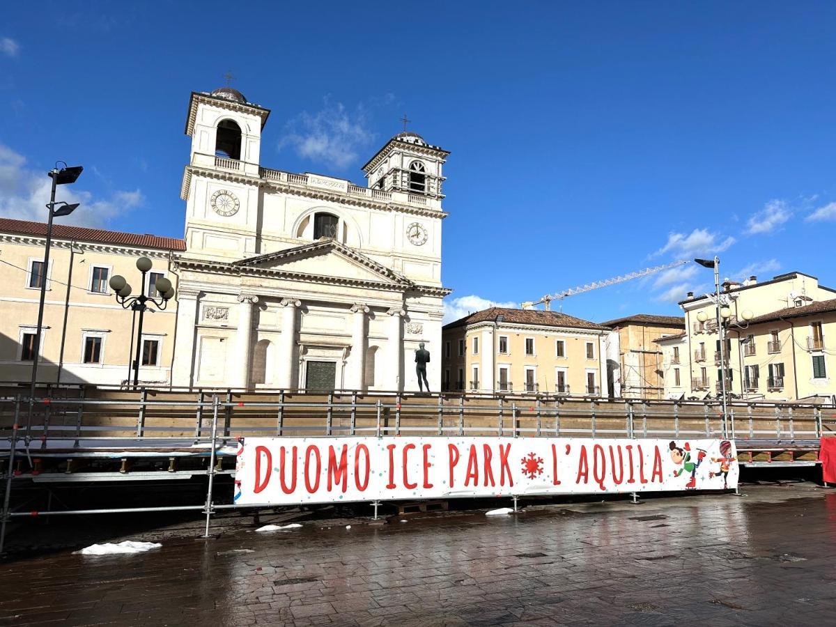 Dimora Del Sole - Intero Appartamento LʼAquila Екстериор снимка
